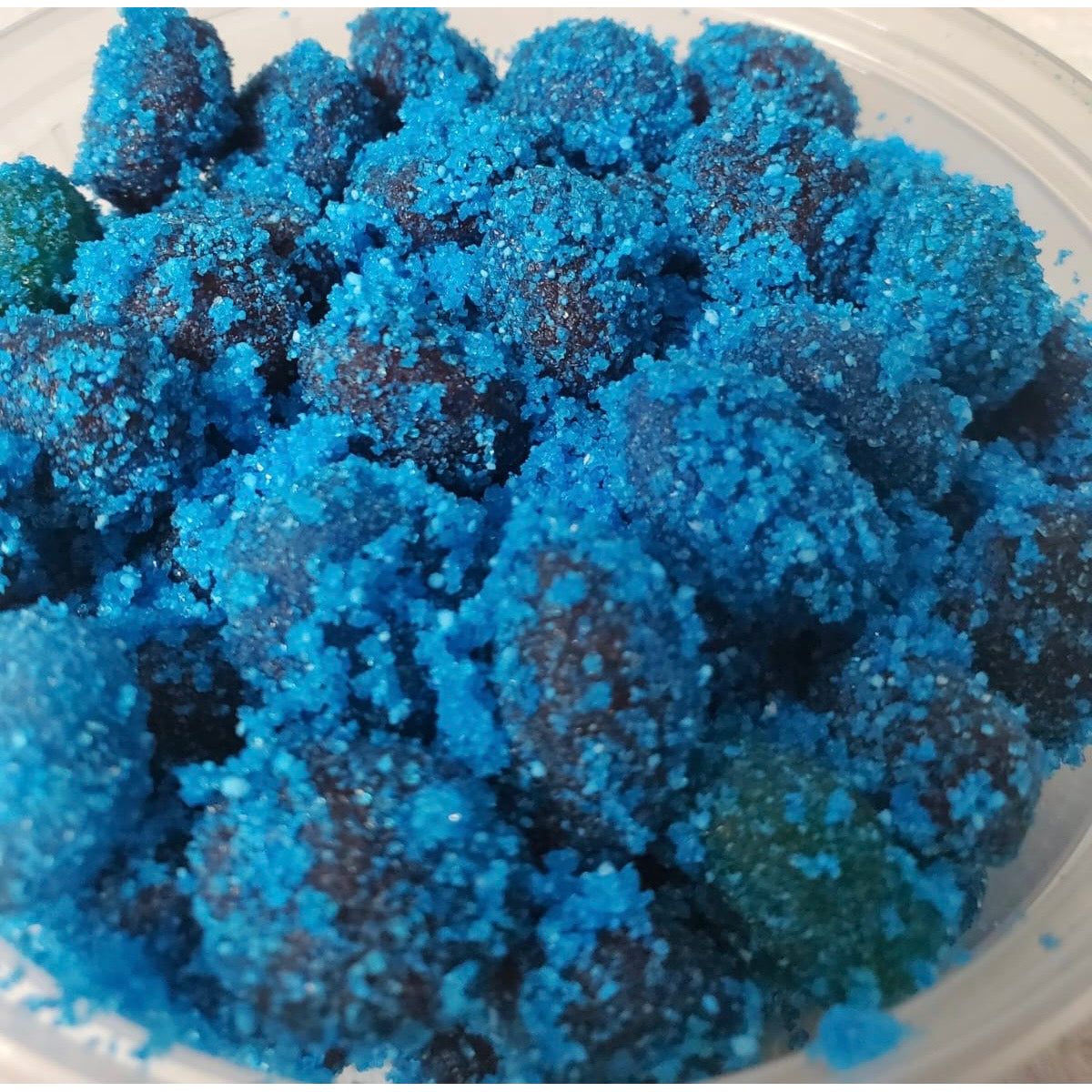SOUR Blue Raspberry Coated Gushers- 8 or 16 ounces